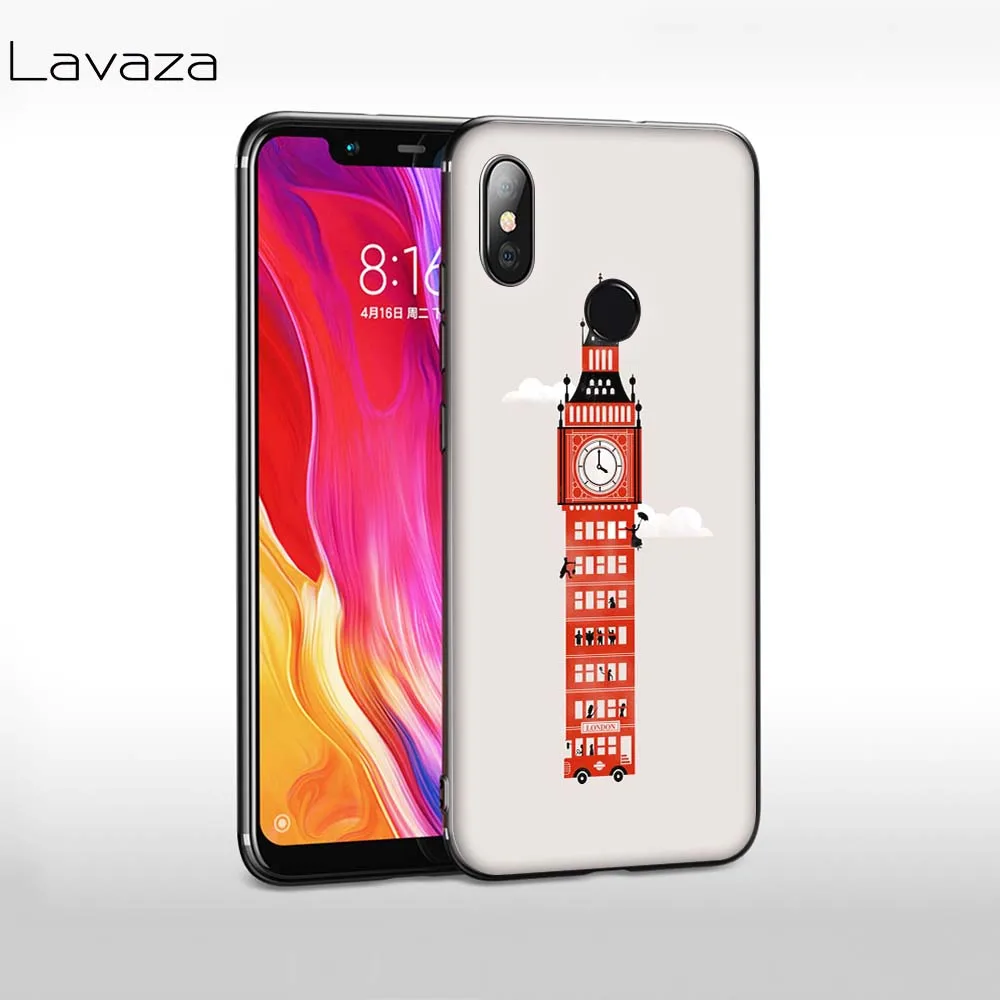 Мягкий чехол для телефона Lavaza London Bus England Huawei Y7 Prime Y9 Y6 2018 Nova 3 3i Honor 7A 8X 8C 8 9 10 Lite TPU |