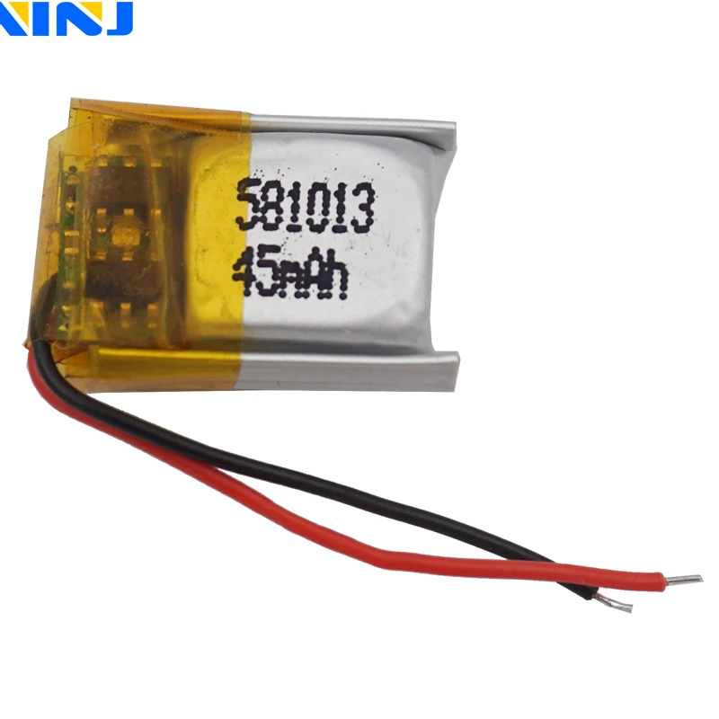 Литий полимерный аккумулятор XINJ 3 7 В 45 мА · ч Li po 581013 для mp3/mp4 DIY часы динамик