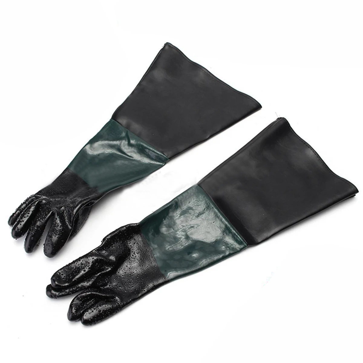 2 шт./пара 60 см Heavy Duty пескоструйные перчатки для пескоструйного аппарата