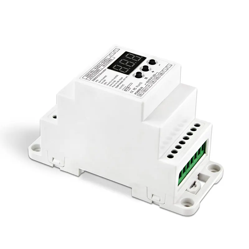 

3CH Constant Voltage LED DMX512 Decoder;with RJ45 connector;(BC-833-DIN-RJ45)
