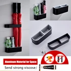 Портативный настенный держатель для зонтов, черный, однотонный, стойка-держатель для хранения