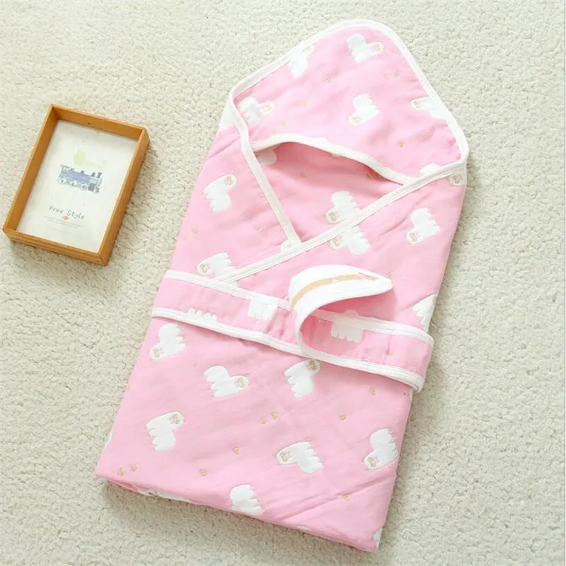 Газовое платье Детская накидка с шестью слоями 90*90 см супер мягкие детские