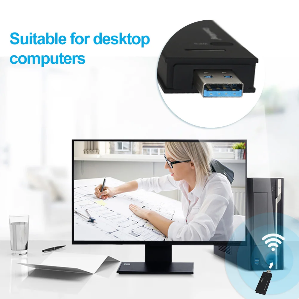 EDUP 1200M WiFi USB адаптер драйвера бесплатно для Windows Dual Band 5G/2 4 ГГц 802.11AC 3 0 Ethernet Wi Fi