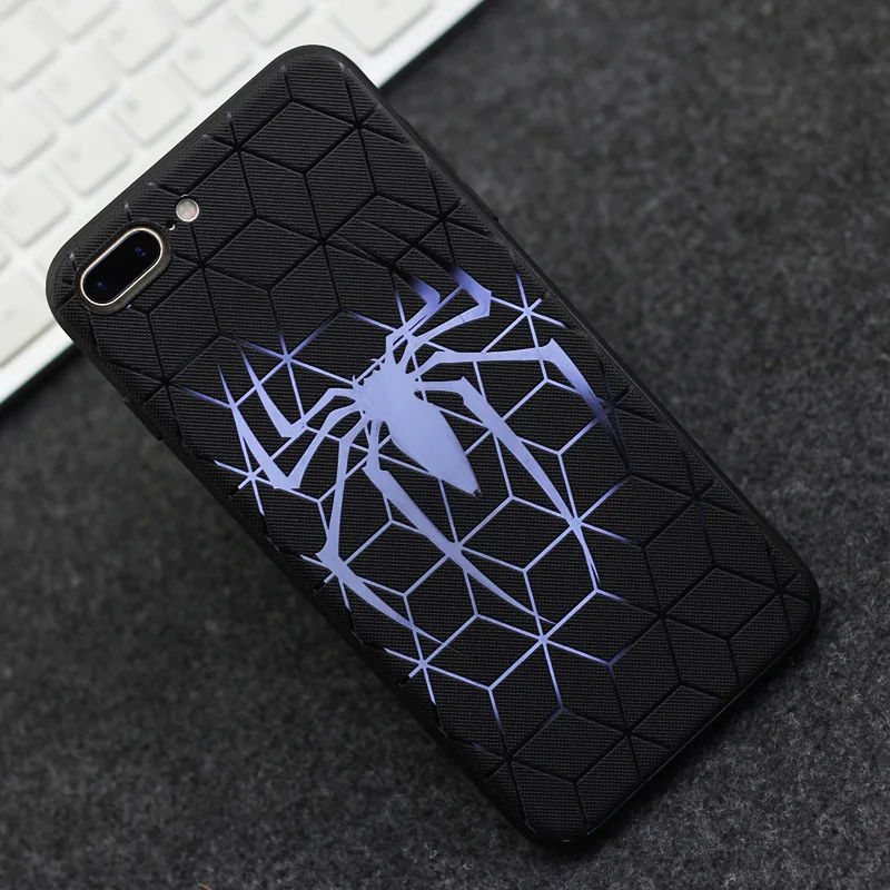 Мужской Marvel Мстители чехол для Apple IPhone 7 6s 6 плюс 8 X Ironman Xr Xs Max Супермен Мягкий в виде