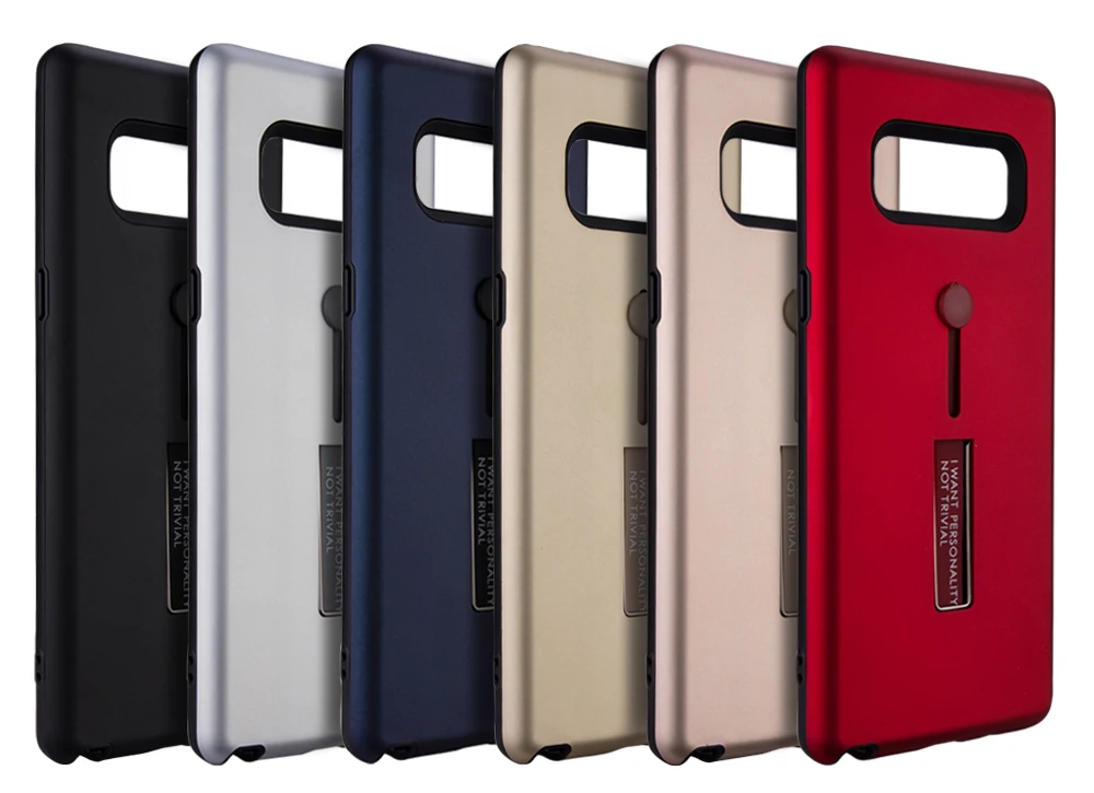 Case for Samsung Galaxy Note8 Cover Feel silky series PC TPU Luxury Phone Cases Note 8 SM-N9508 SM-N9500 |