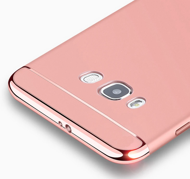 YonLinTan capinha, чехол для Samsung Galaxy J7 j710, Роскошный 360 на заднюю панель телефона, жесткий пластик 3d, милый