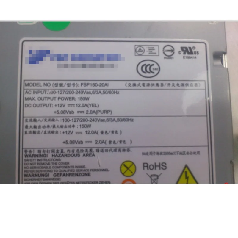 Для Lenovo S710 S510 M7121 источник питания 150 Вт HKF1502 3B APA005 FSP150 20AI|Блоки для компьютеров| |