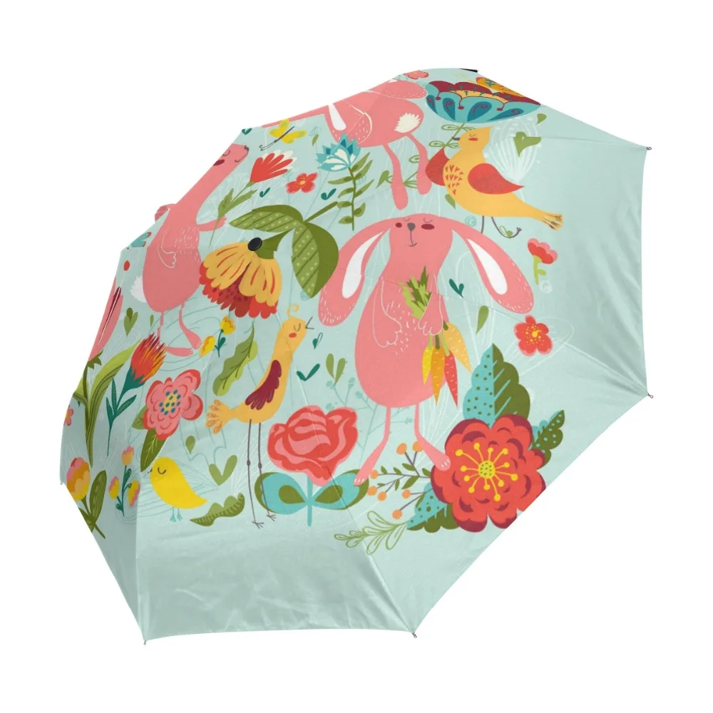 Зонт женский с защитой от ветра и дождя полностью автоматический не