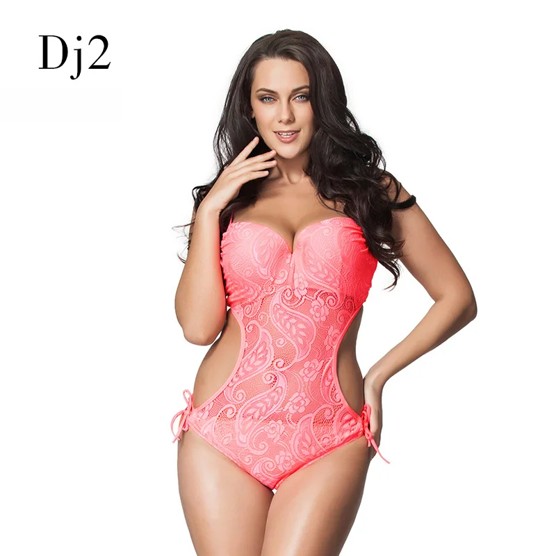 Сексуальный сетчатый купальник с вырезами Женский Цельный цветочным принтом