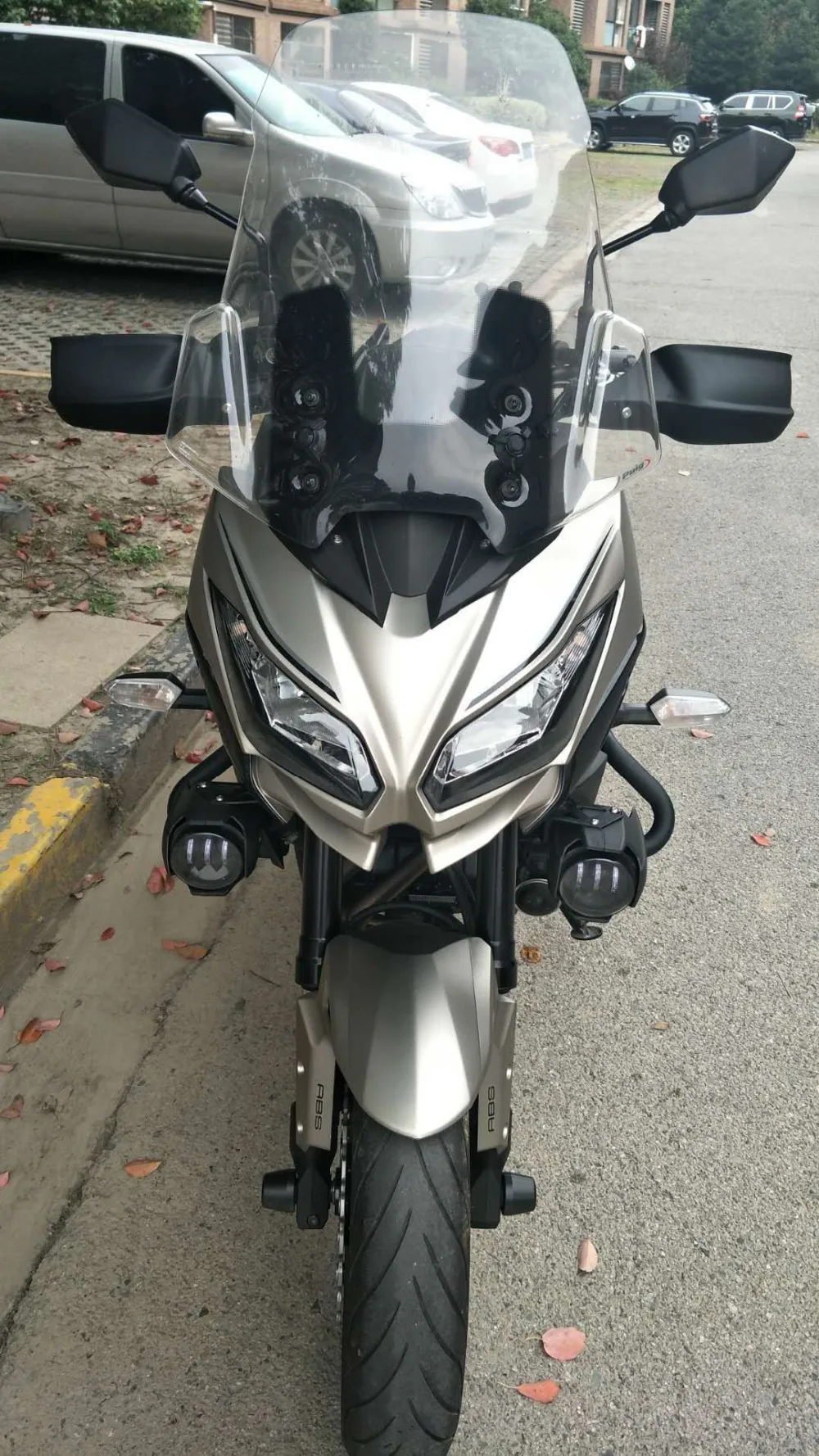 Защита сцепления для рук защита от ветра BMW G310R G310GS 2016 2018 Kawasaki Versys 650 KLE650 2015
