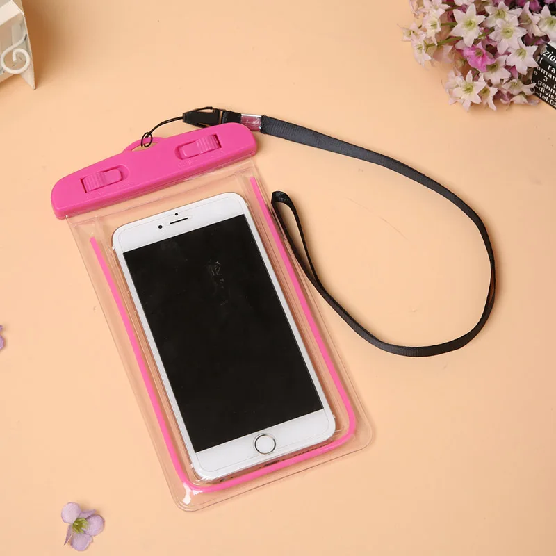 Прозрачная водонепроницаемая сумка из ПВХ 1 шт.|waterproof pvc|cover pvcwaterproof pouch case |