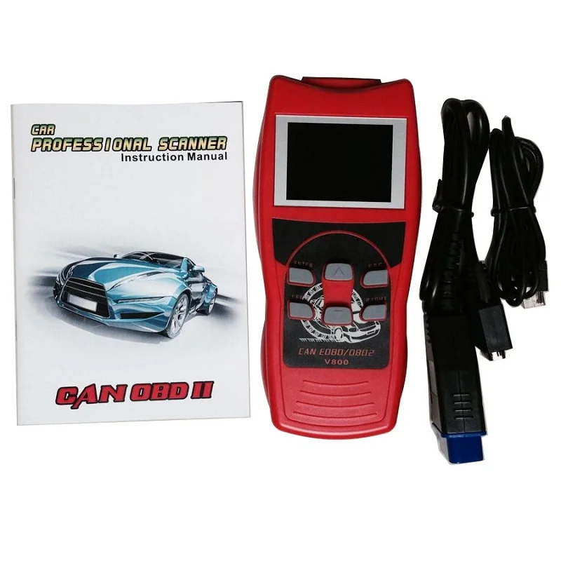 Лучший обзор Fixd Obd2 qr-код онлайн считыватель ЖК-экран новый Может протокол сканер V800