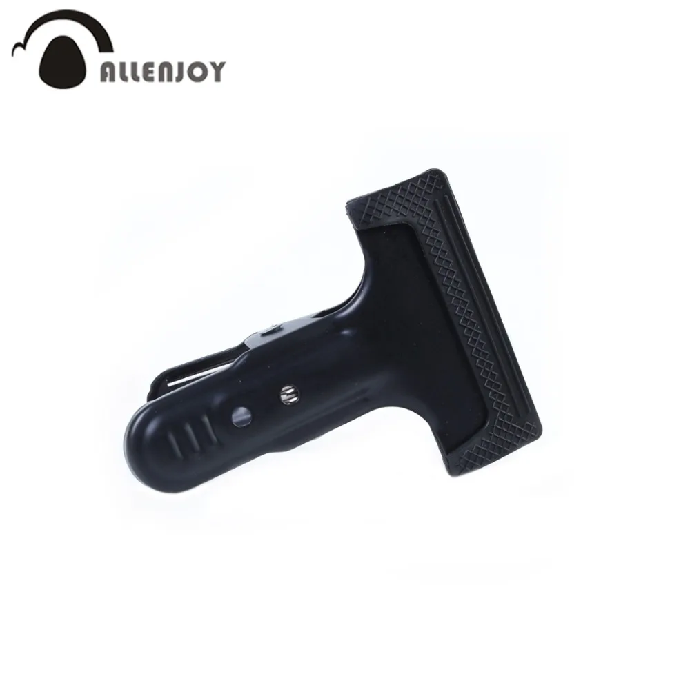 

Allenjoy Clamp photo studio photographic background Strong Metal Rubber Coated Clip for photography camera shooting prop