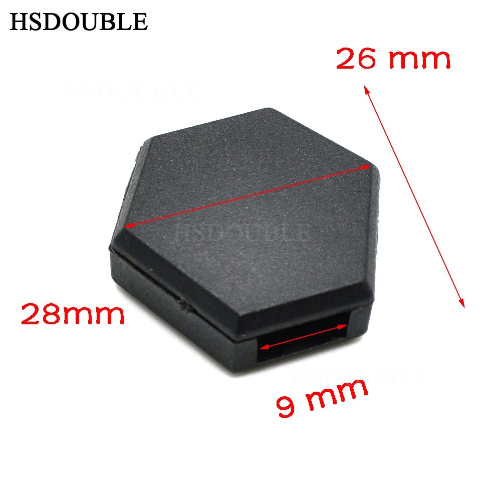 HSDOUBLE Пластиковый черный ремешок для телефона с вертикальным держателем для удостоверения личности