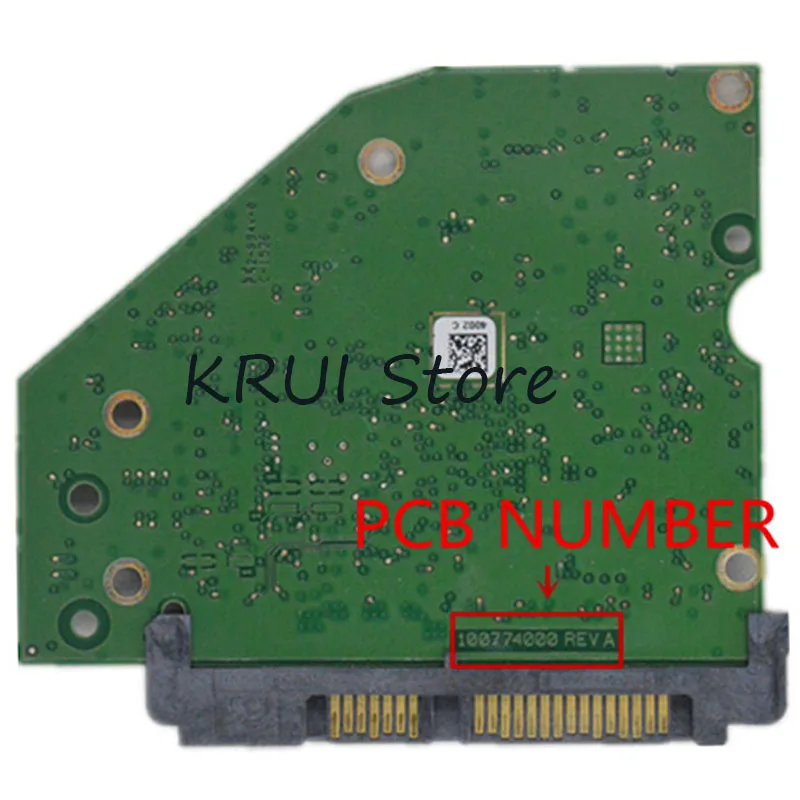Бесплатная доставка ST500DM009 ST1000DM010 ST1000VX005 HDD PCB/логическая плата/номер платы: 100774000 REV