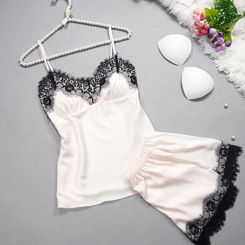 Пижамные комплекты пижамы Женский камзол женская одежда для сна летние babydolls