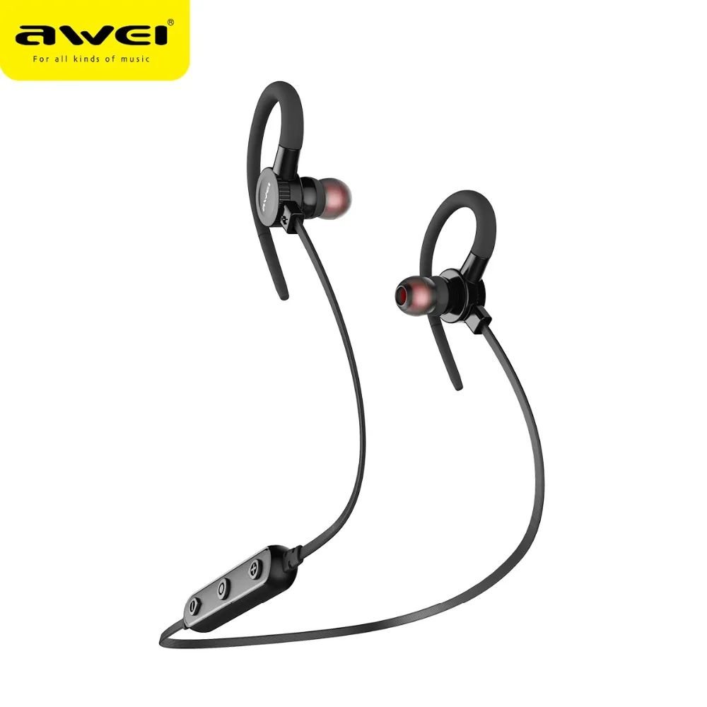 Магнитные Беспроводные Наушники AWEI B925BL стереонаушники Bluetooth спортивные наушники с микрофоном басовая
