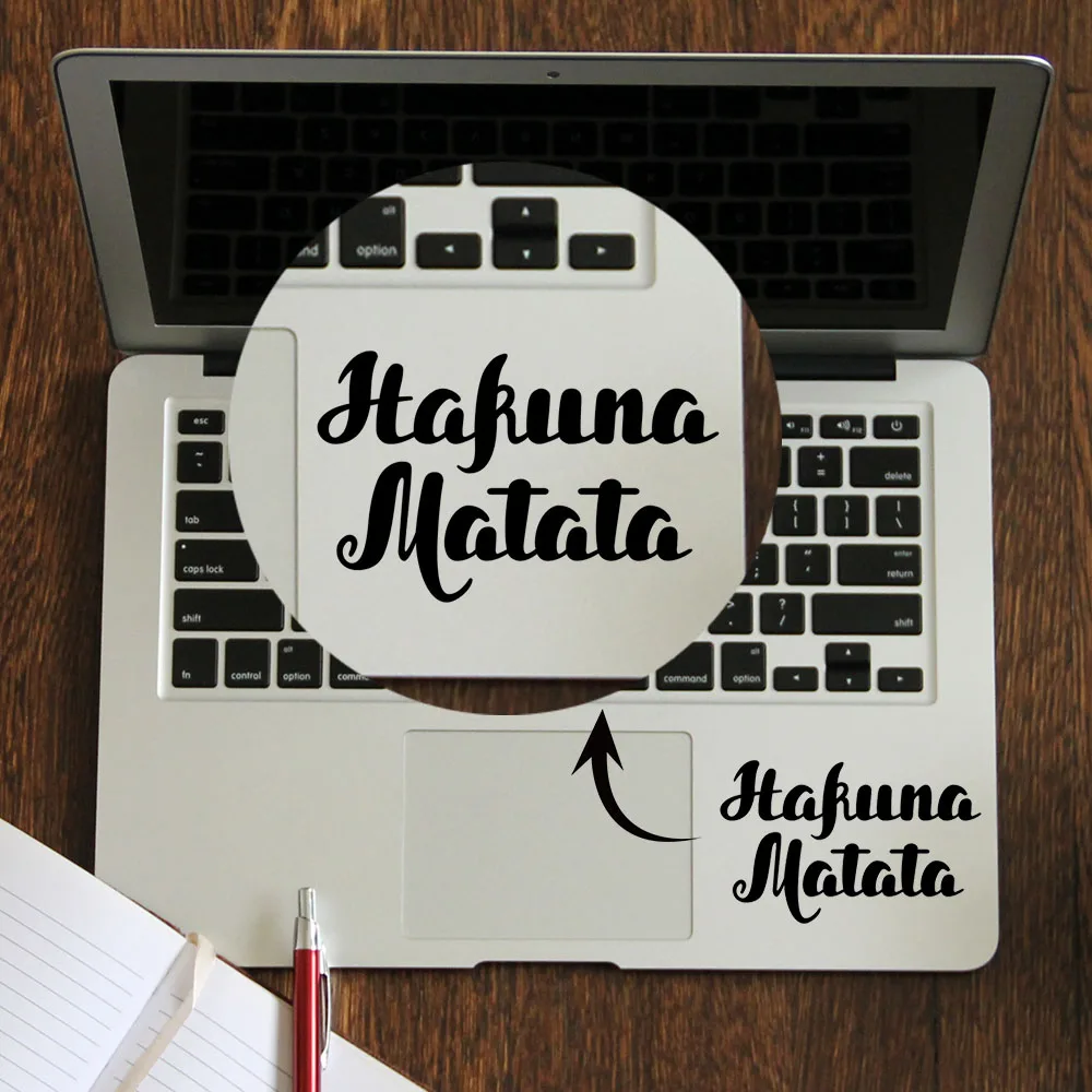 Наклейка для ноутбука Hakuna Matata наклейка Macbook Pro Air Retina 11 12 13 14 15 дюймов сенсорная