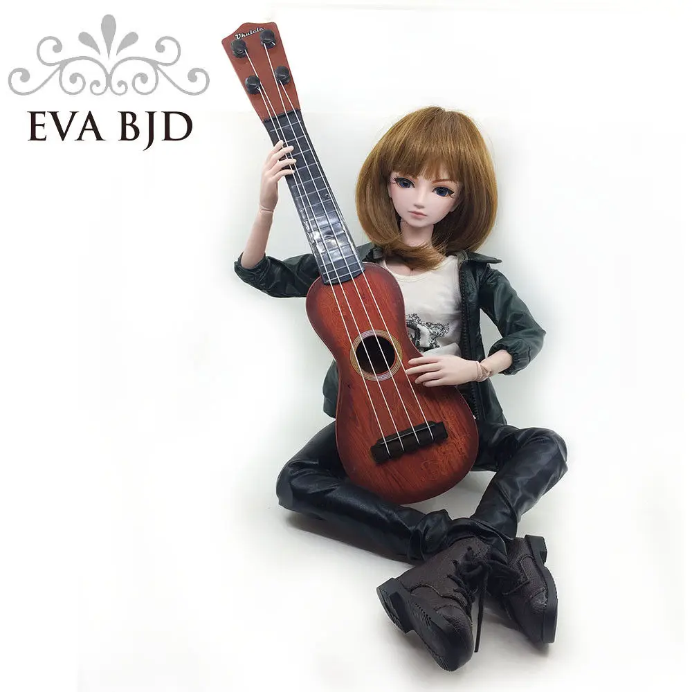EVA BJD 36x11,5x4,5 см гитара для 1/3 1/2 BJD SD кукла для кукол Аксессуары игрушка Музыкальная кукла дерикативный продукт - Цвет: 01
