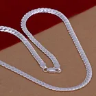 Ожерелье с серебряным покрытием, модное милое ожерелье SMTN130 по заводской цене