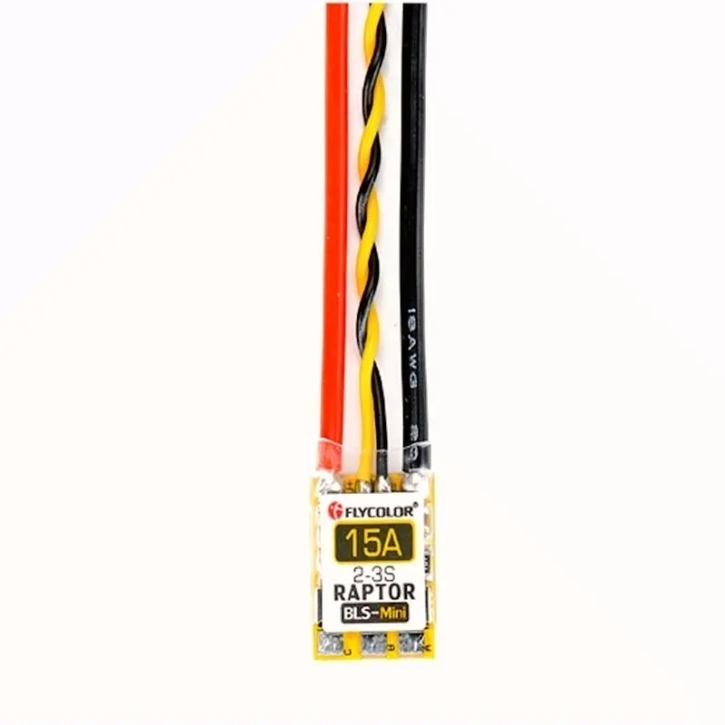 Raptor BLS Mini 15A 2 3s ESC EFM8BB21F16G MCU BLHeli S прошивка поддерживает Dshot150 Dshot300 Dshot600 для RC 90 150 мм