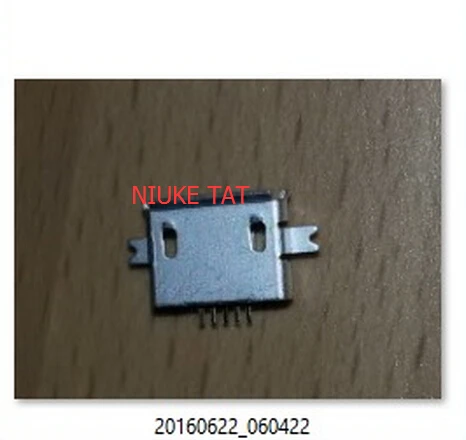 100 шт. Микро разъем Тяжелая пластина 1 0 SMD 2 фута мини usb 5P Женский планшет зарядное