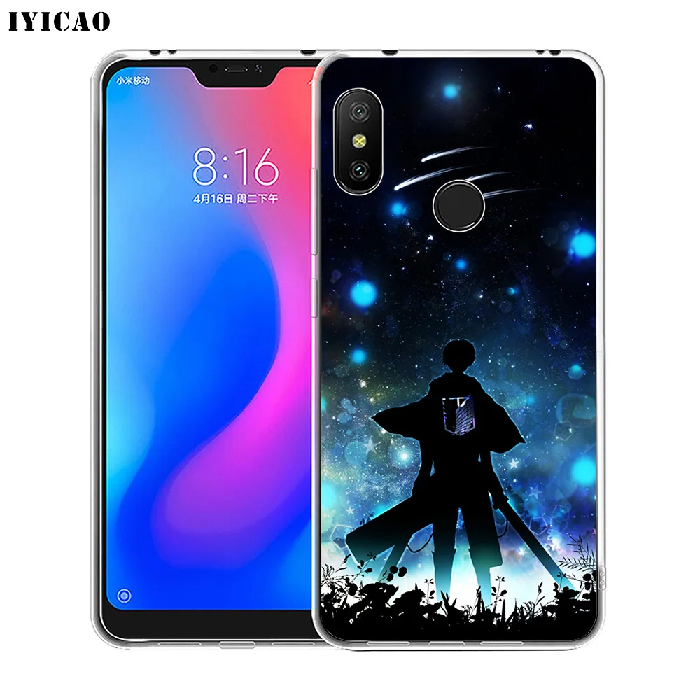 IYICAO Attack on Titan Мягкий силиконовый чехол для телефона Xiaomi Redmi 4A 5A 6A Note 7 6 5 Pro Plus 4X Prime |
