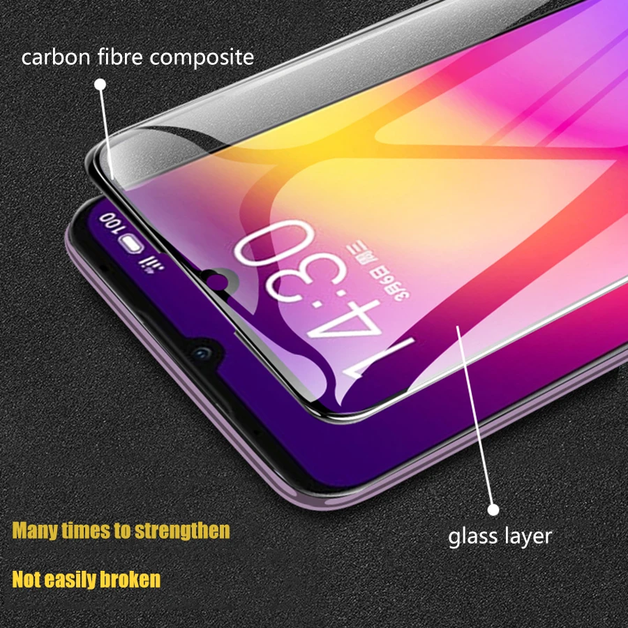 9D полное покрытие закаленное стекло для meizu 16th 16s Note9 8 Защитная пленка экрана Meizu