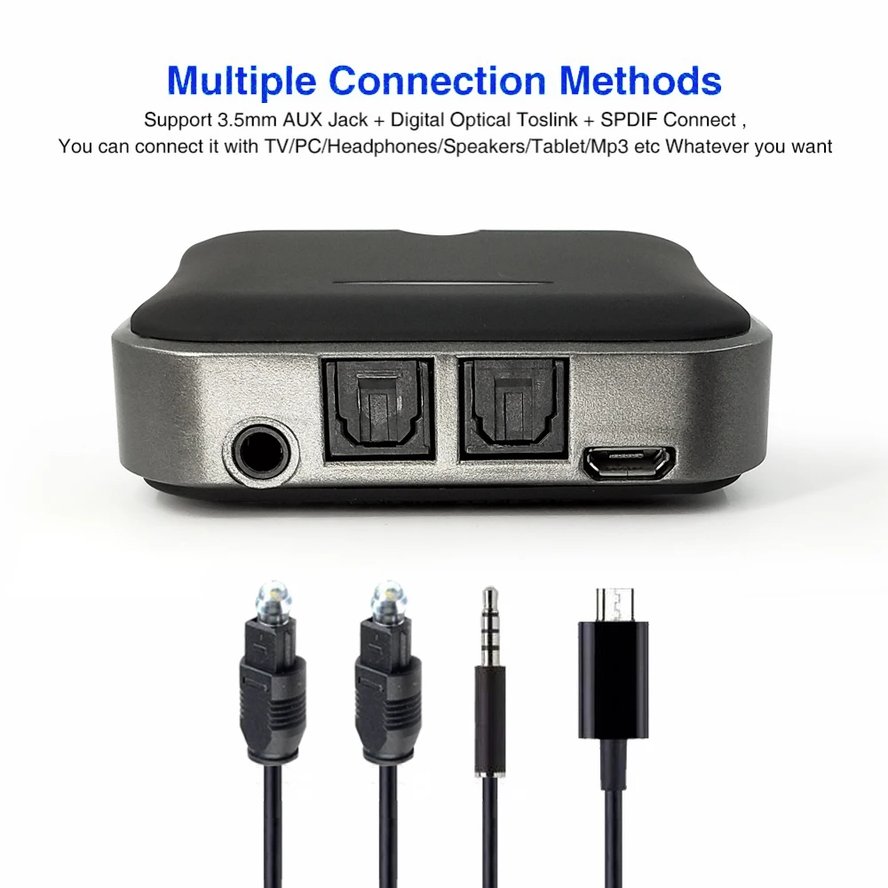 Bluetooth 5,0 приемник передатчик aptX HD оптический беспроводной Bluetooth адаптер CSR BC8675 чип aptX низкая задержка