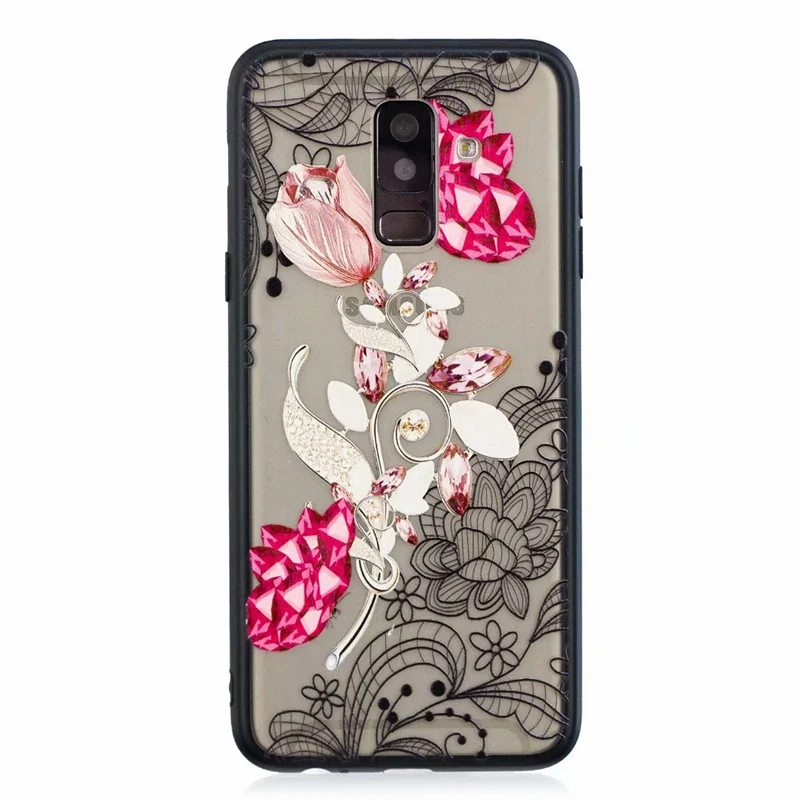 Nephy кружевное платье с цветочным рисунком чехол для samsung S7 край S8 S9 Plus Note 9 A3 A5 J3 J4 J5