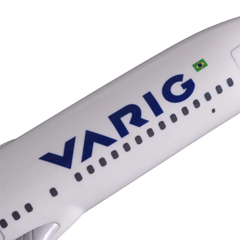 40 см Боинг 737 модель бразильского авиационного самолета VARIG VGR B737 из смолы для