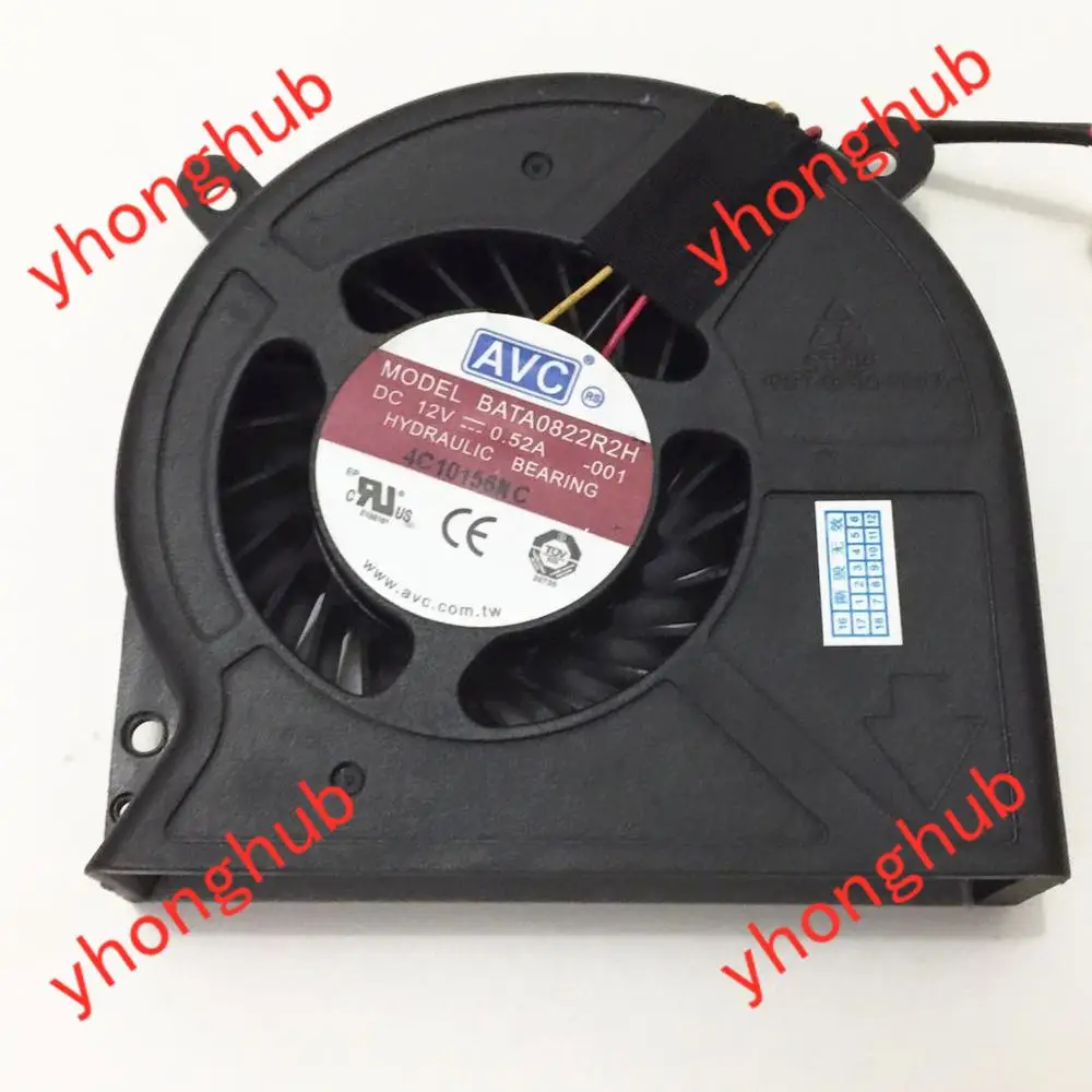 Вентилятор для сервера AVC BATA0822R2H 001 12 В постоянного тока 0 5 А 83x88x22 мм|blower fan|12v dc blower
