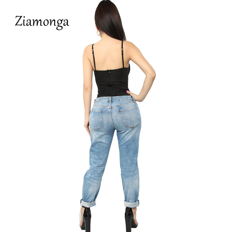 Ziamonga без рукавов на лето Для женщин комбинезон бретелек для стройных сексуальное