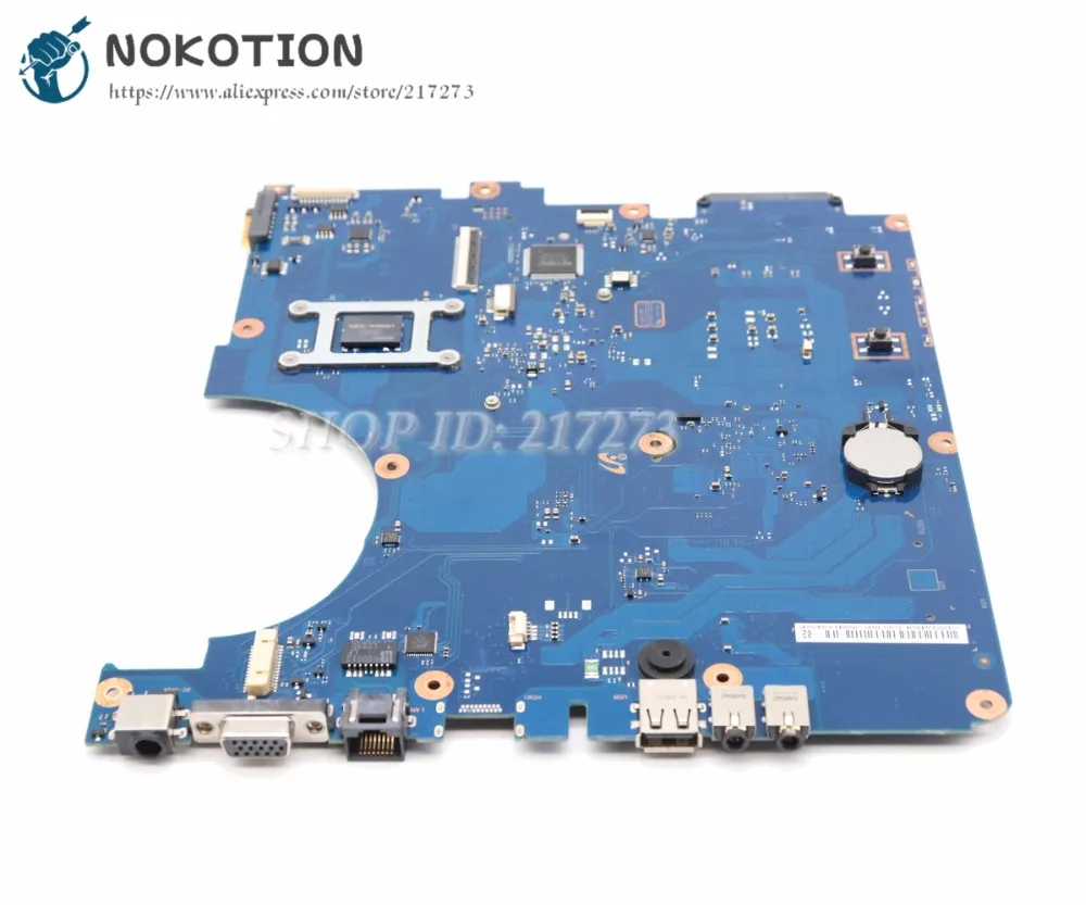 NOKOTION для samsung RV510 Материнская плата ноутбука BA92-06564A BA92-06564B GL40 DDR3 процессор