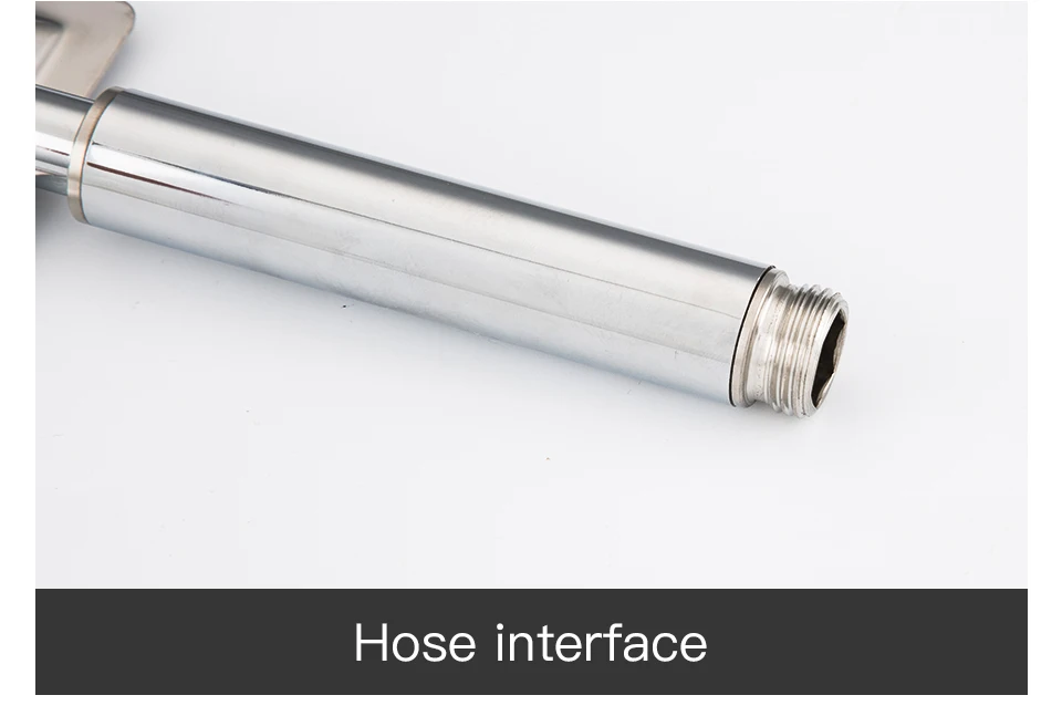 GAPPO Bath Shower Sprayer Hand Hold Stainless Steel Shower Head SPA Pressurize Rainfall Bathroom Water Flow Shower Head