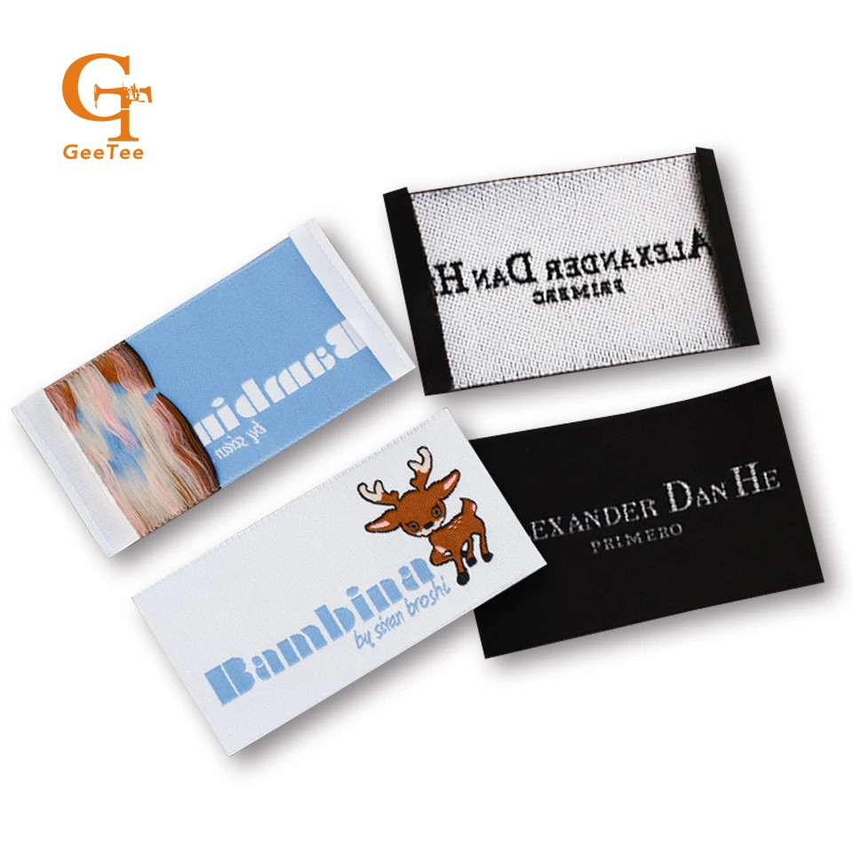 Custom Customized shop name brand garment shirt jacket labels/woven labels/clothing printed label tags/embroidered tag labels | Дом и сад