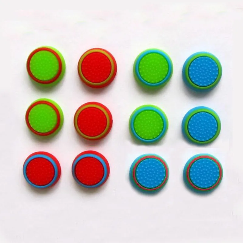 4pcs Thumb Stick Grip Caps Thumbstick Joystick Cover Case For Sony PlayStation Dualshock 3/4 PS3 PS4 Xbox One 360 Controller | Электроника