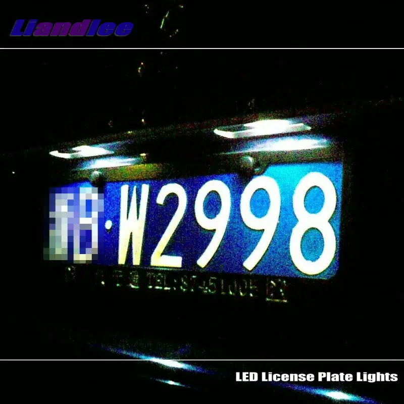 

For Honda City 4D 2003~2009 LED Car License Plate Light Number Frame Lamp High Quality