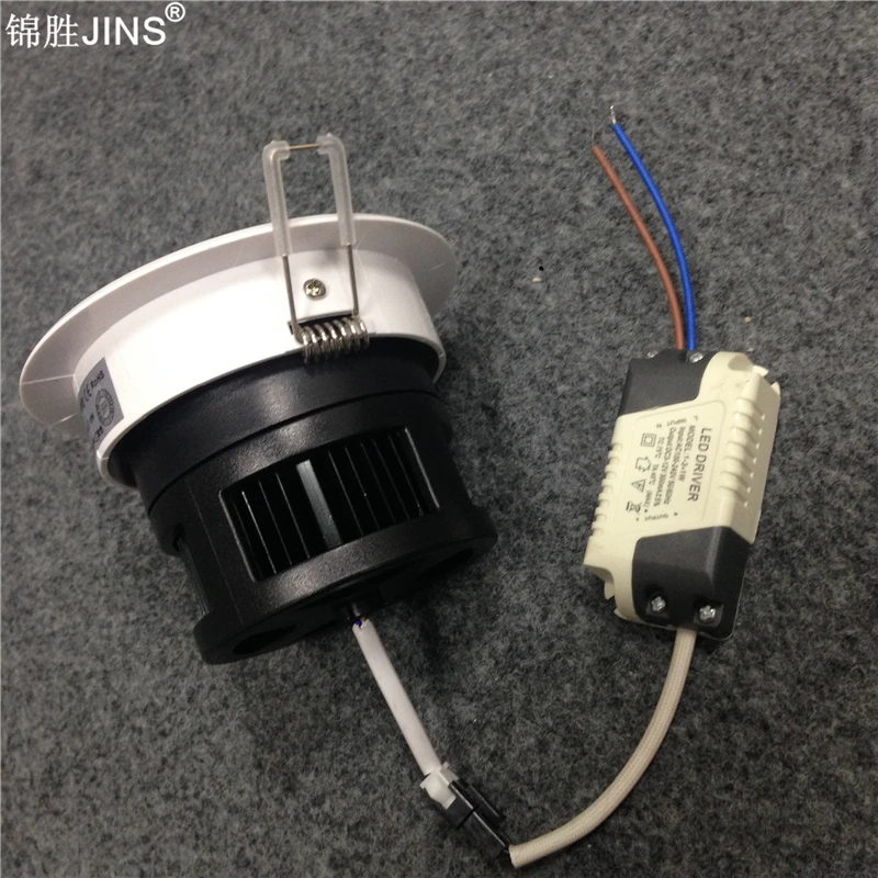 Потолочная лампа COB Foco светодиодная с регулируемым углом материал огнестойкий|3w