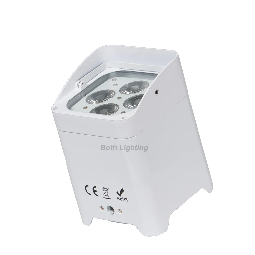 Wifi и пульт дистанционного управления uplighting SMART DJ 4x18 Вт RGBWA UV 6в1 батарея работает