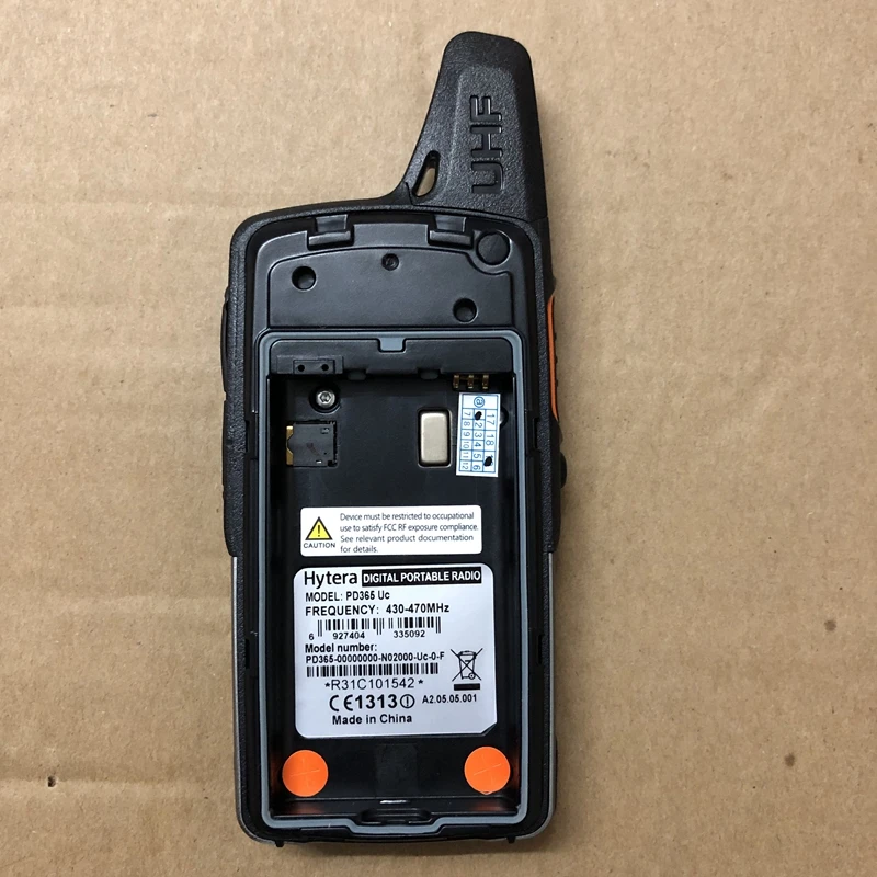 Hytera PD365 walkie talkie 430-470 МГц 400-440 Профессиональный цифровой портативный Радиоприемник