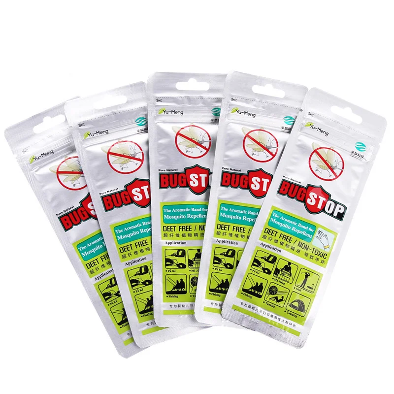 5 шт. Браслет-репеллент от комаров и эфирных масел | Дом сад