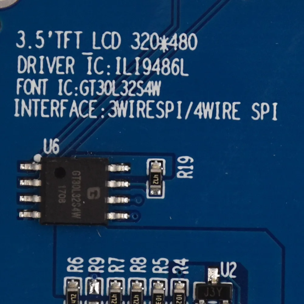 ILI9486L SPI -   3, 5  TFT -