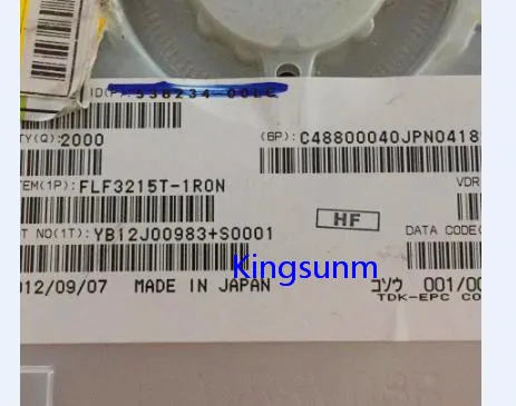 

Бесплатная доставка 10 шт. оригинальный TDK SMD намоточный мощный индуктор высокого тока FLF3215T-1R0N