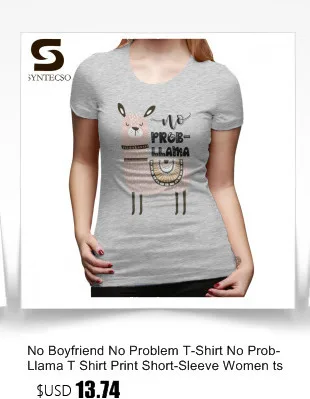 No Boyfriend No Problem Толстовка No Prob-толстовки из ламы уличная одежда с принтом толстовки женские с длинным рукавом хлопковый пуловер с капюшоном