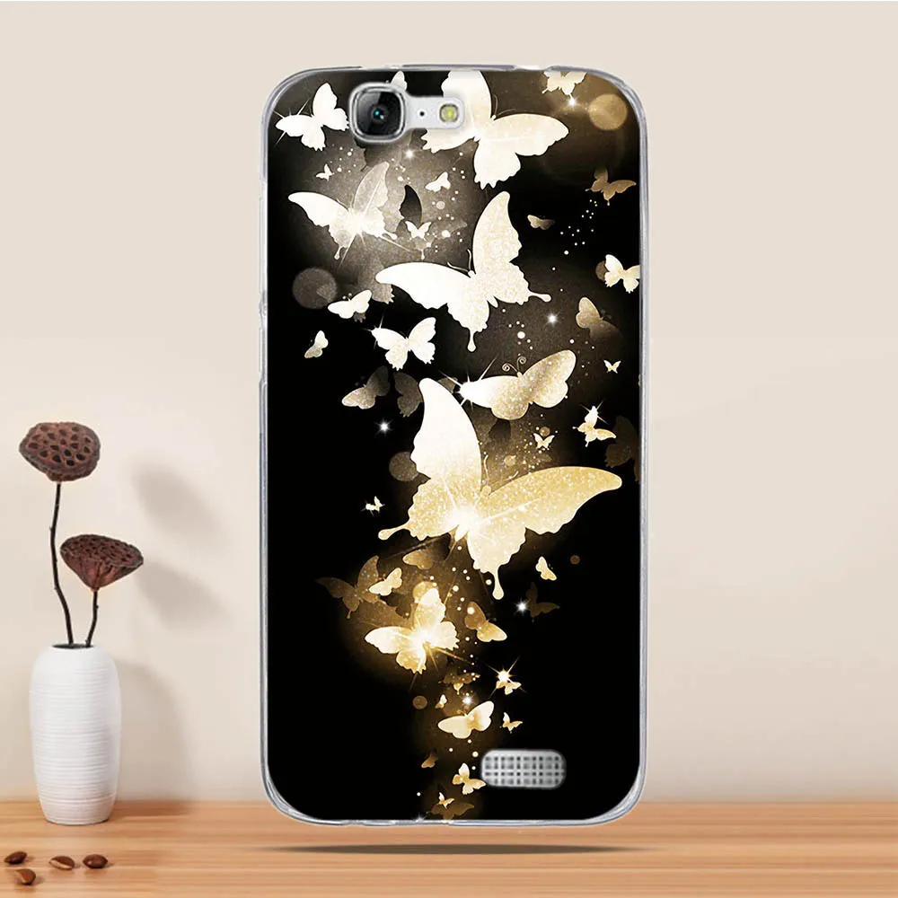 1 Для huawei Ascend G7 чехол силиконовый чехол для huawei G7 крышка Симпатичные, из мягкого ТПУ Fundas для huawei Ascend G7 C199 5," чехол Coque Капа - Цвет: 1