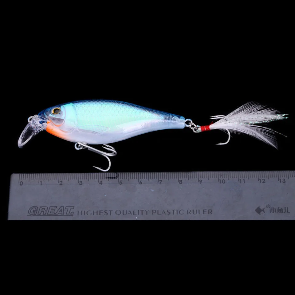 WALK FISH 8 5 см 12 г гольян рыболовная приманка жесткая искусственная 3D воблеры с