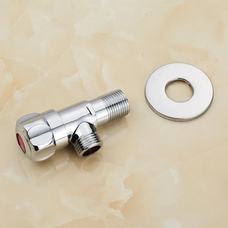 Медный клапан для холодной и горячей воды треугольный Универсальный заливки в