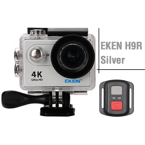 H9R Silver Экшн-камера eken H9/H9R 4K 30FPS Ultra HD WiFi 2,0 170D подводный водонепроницаемый шлем видеокамера s go Спортивная камера extreme pro - Цвет: H9R Silver