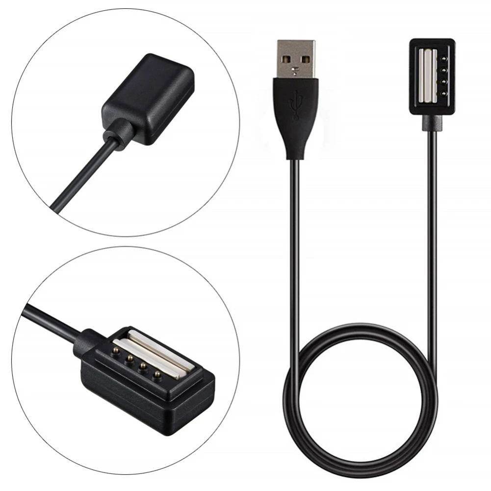 Hot Sale 100cm 5V USB Charging Cable Clip Cradle Charger for Suunto Spartan 9 Smart Watch | Электроника